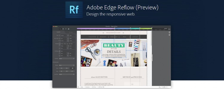 Adobe edge reflow