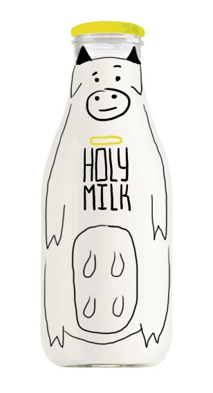 Moly Milk packaging
