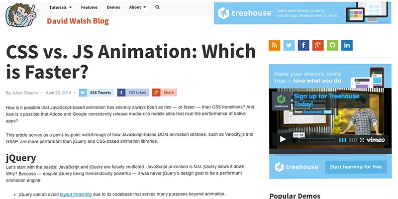 CSS vs JS Animation Which is Faster