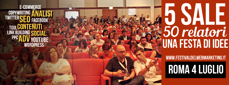 Festival del Web Marketing 2^ edizione