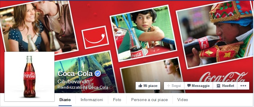 coca cola facebook