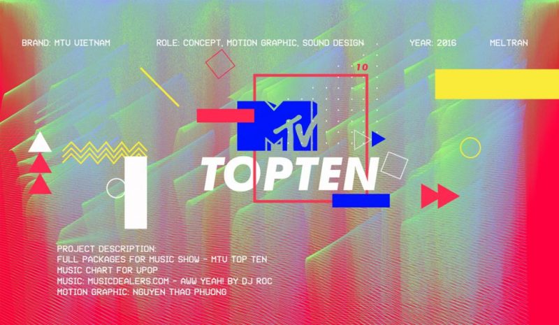 MTV TOPTEN 2016 - MTV VIETNAM