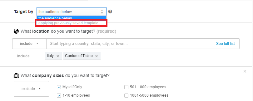 templeate-target-LinkedIn Ads